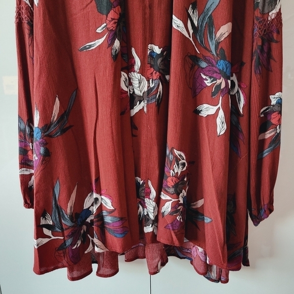 Free People Electric Orchid Tunic Swing Dress - Picture 5 of 12